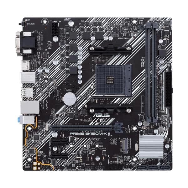 ASUS Prime B450M-K II DDR4 AMD Motherboard - Byte Baazar