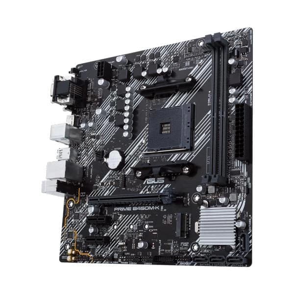 ASUS Prime B450M-K II DDR4 AMD Motherboard - Byte Baazar