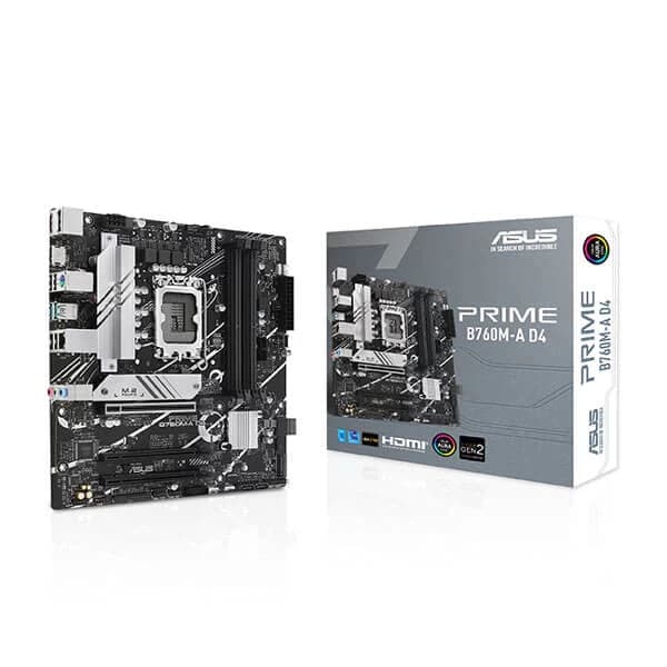 ASUS Prime B760M-A DDR4 Intel Motherboard - Byte Baazar