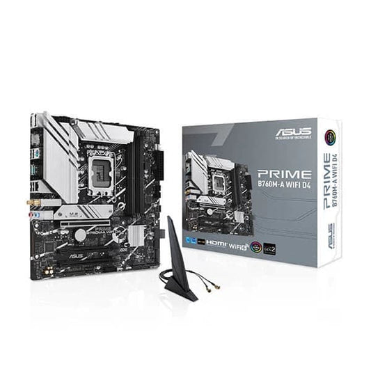 ASUS Prime B760M-A Wifi DDR4 Intel Motherboard - Byte Baazar