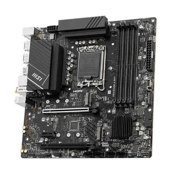 MSI Pro B760M-A Wifi DDR5 Intel Motherboard - Byte Baazar