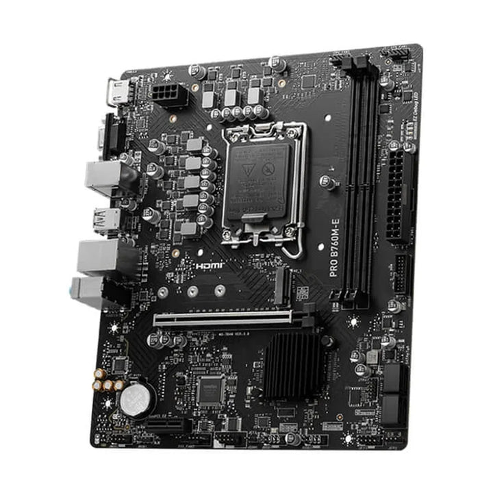 MSI Pro B760M-E DDR5 Intel Motherboard - Byte Baazar