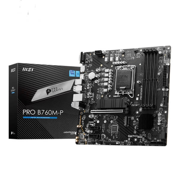 MSI Pro B760M-P DDR5 Intel Motherboard - Byte Baazar