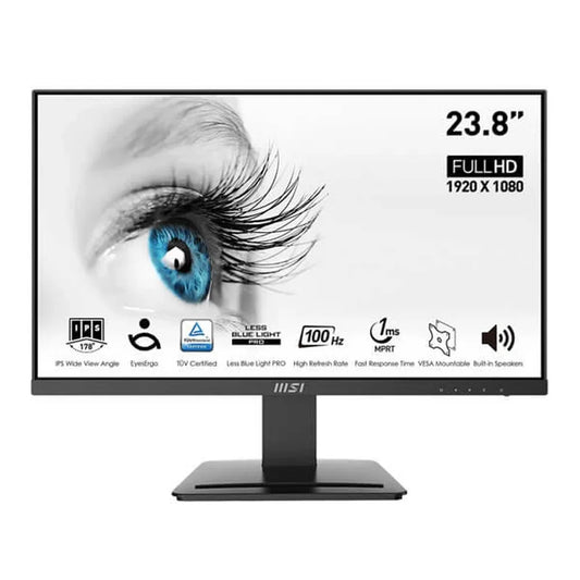 MSI PRO MP243X 24 24 Inch FHD 100Hz IPS Panel 119%SRGB AMD Free Sync Gaming Monitor - Byte Baazar