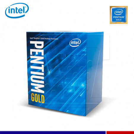 INTEL Pentium Gold 10th Generation G6400 Comet Lake Processor ( 4 GHz / 2 Cores / 4 Threads ) - Byte Baazar