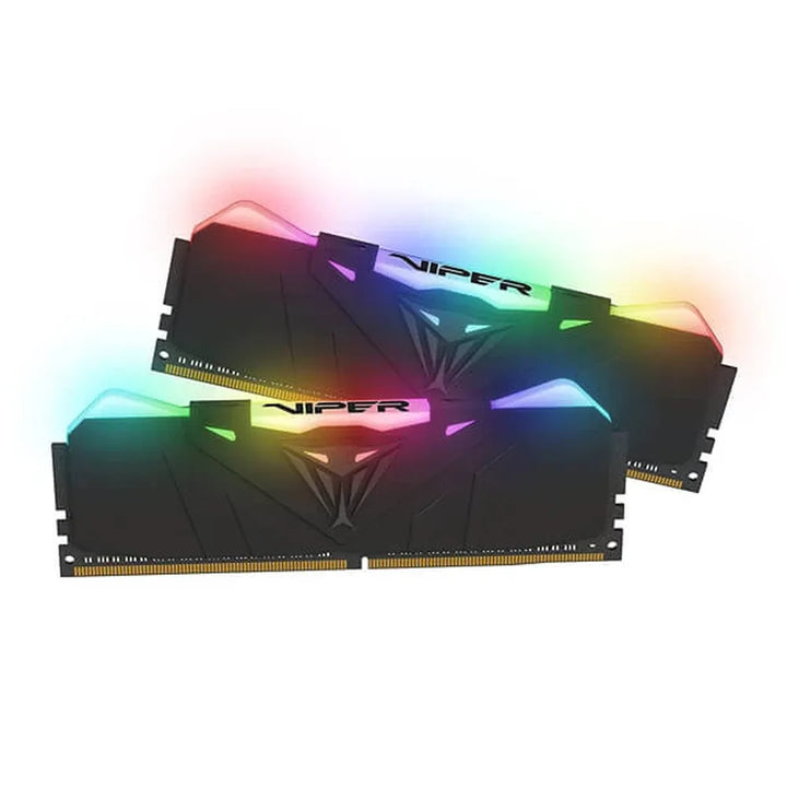 PATRIOT Viper RGB 16GB ( 8GBX2 ) 3200MHz DDR4 RAM ( Black ) - Byte Baazar