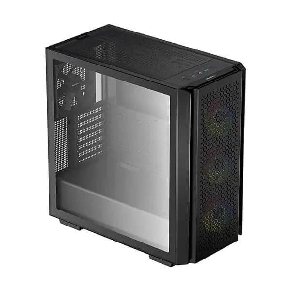 DEEPCOOL CG560 ARGB EATX Mid Tower Cabinet (Black) - Byte Baazar