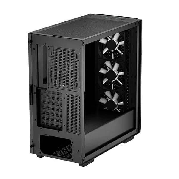 DEEPCOOL CG560 ARGB EATX Mid Tower Cabinet (Black) - Byte Baazar