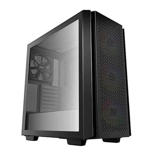 DEEPCOOL CG560 ARGB EATX Mid Tower Cabinet (Black) - Byte Baazar