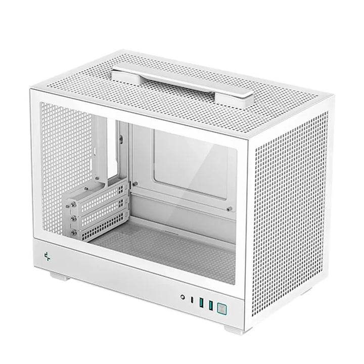 DEEPCOOL CH160 (ITX) Mini Tower Cabinet (White) - Byte Baazar