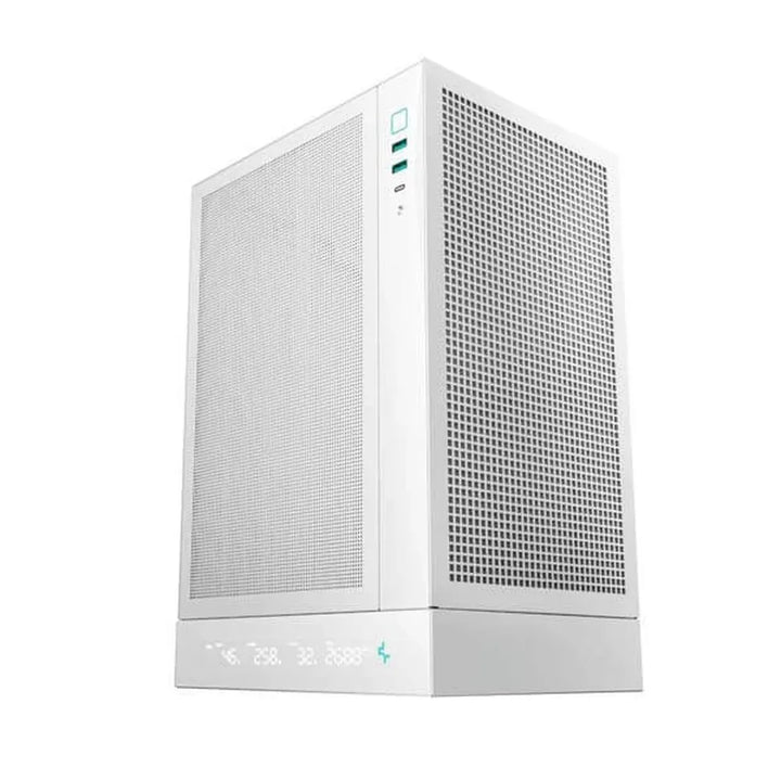 DEEPCOOL CH170 Digital M-ITX Mini Tower Cabinet ( White ) - Byte Baazar