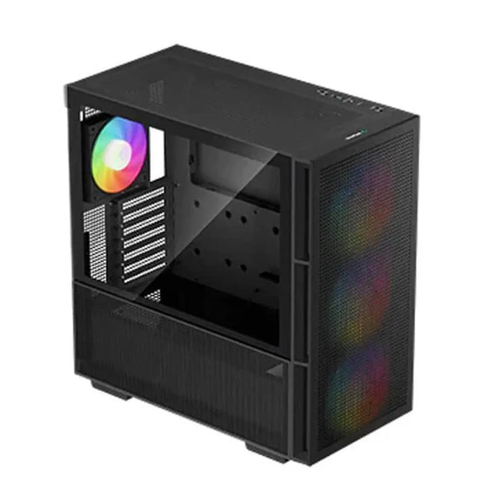 DEEPCOOL CH560 Mesh ARGB EATX Mid Tower Cabinet (Black) - Byte Baazar