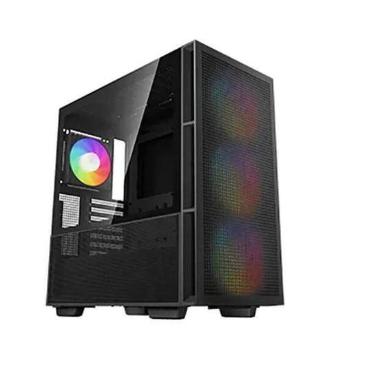 DEEPCOOL CH560 Mesh ARGB EATX Mid Tower Cabinet (Black) - Byte Baazar