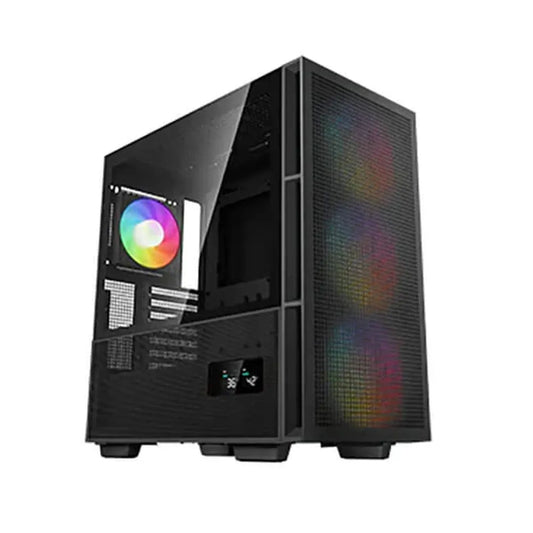 DEEPCOOL CH560 Digital Mesh ARGB EATX Mid Tower Cabinet (Black) - Byte Baazar