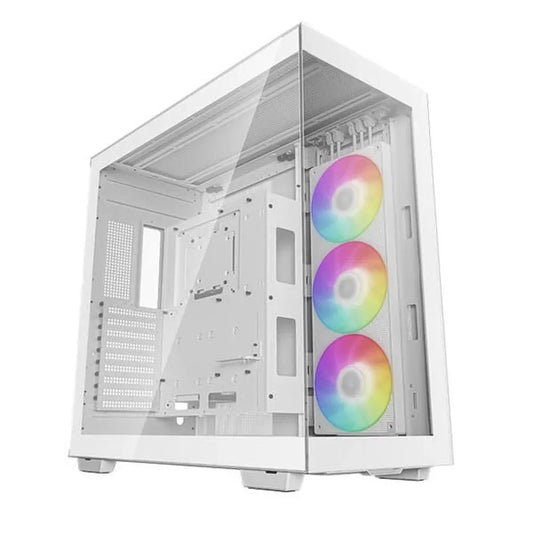 DEEPCOOL CH780 ARGB EATX Full Tower Cabinet (White) - Byte Baazar