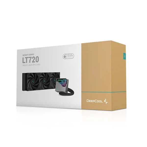 DEEPCOOL INFINITY LT720 ARGB 360mm CPU Liquid Cooler (Black) - Byte Baazar