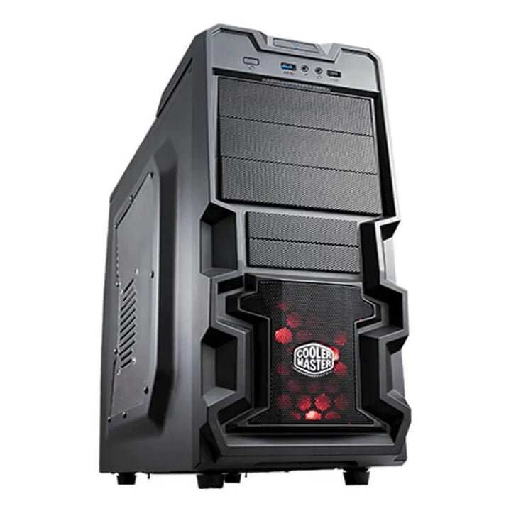 COOLER MASTER K380 ATX Mid Tower Cabinet (Black) - Byte Baazar