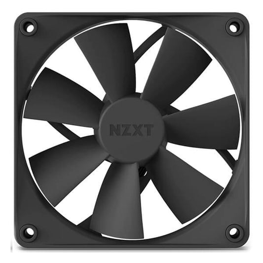 NZXT F120P 120mm Non-RGB Cabinet Fan (Black) (Single Pack) - Byte Baazar