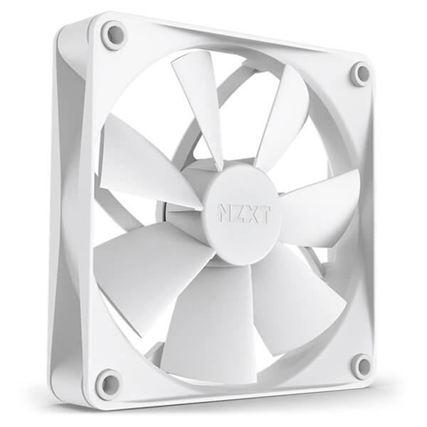 NZXT F120P 120mm Non-RGB Cabinet Fan (White) (Single Pack) - Byte Baazar