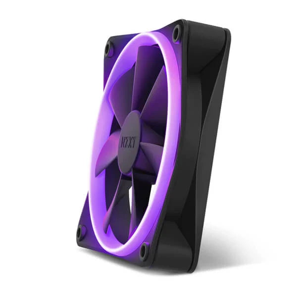 NZXT F120 120mm RGB Cabinet Fan (Black) (Single Pack) - Byte Baazar