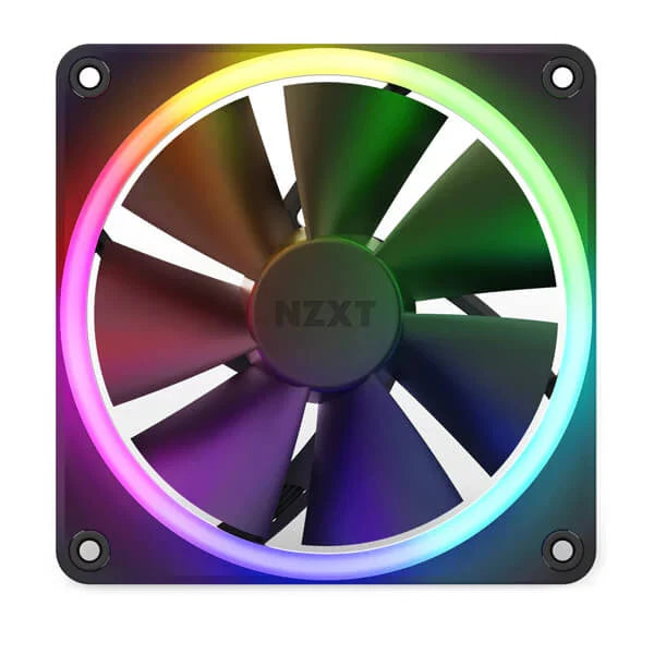 NZXT F120 120mm RGB Cabinet Fan (Black) (Single Pack) - Byte Baazar