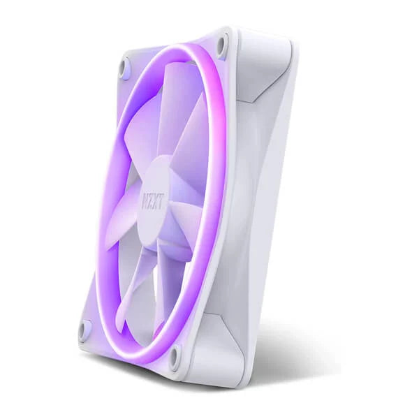 NZXT F120 RGB 120mm Cabinet Fans White (Single Pack) - Byte Baazar