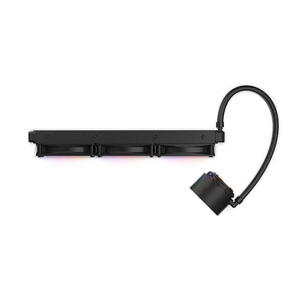 NZXT Kraken Elite RGB 360mm CPU Liquid Cooler (with LCD Display) (Black) - Byte Baazar