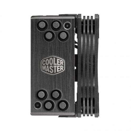 COOLER MASTER Hyper 212 RGB Black Edition Single Tower CPU Air Cooler (Black) - Byte Baazar