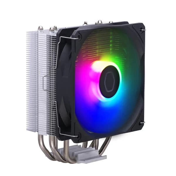 COOLER MASTER Hyper 212 Spectrum V3 RGB Single Tower CPU Air Cooler (Black) - Byte Baazar