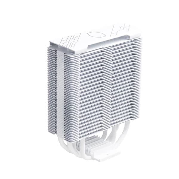 COOLER MASTER Hyper 212 Halo ARGB Single Tower CPU Air Cooler (White) - Byte Baazar