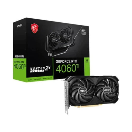 MSI GeForce RTX 4060 Ti Ventus 2X OC 8GB Nvidia Graphic Card - Byte Baazar