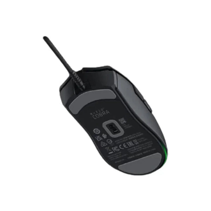 RAZER Cobra Wired Ambidextrous Gaming Mouse ( RZ01-04650100-R3M1 ) ( 8500DPI / 6 Macro Button ) ( Black ) - Byte Baazar