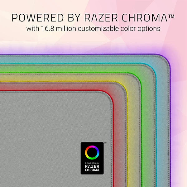 RAZER Goliathus Chroma RGB Quartz Soft Extended Gaming Mousepad - Byte Baazar