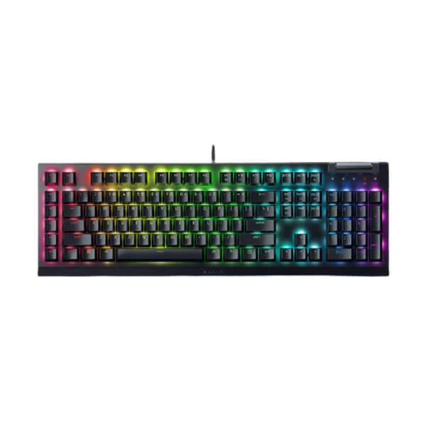 RAZER BlackWidow V4 X RGB Full Size Mechanical Wired Gaming keyboard ( Clicky Green Switch ) - Byte Baazar