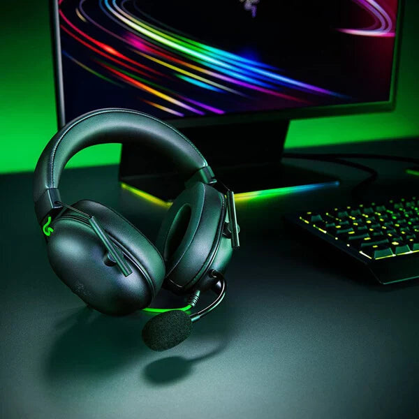 RAZER BlackShark V2 X USB Wired 7.1 Surround Gaming Headphone ( Black ) ( PC ) - Byte Baazar