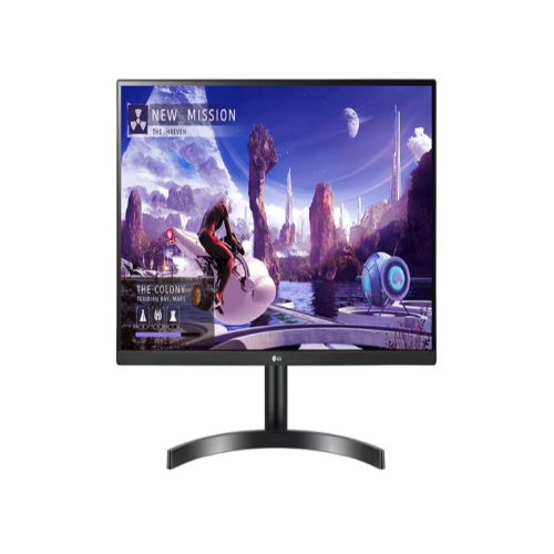 LG 27QN600-B 27 Inch 2K 75Hz IPS Panel 99%SRGB 5MS AMD Free Sync Gaming Monitor - Byte Baazar