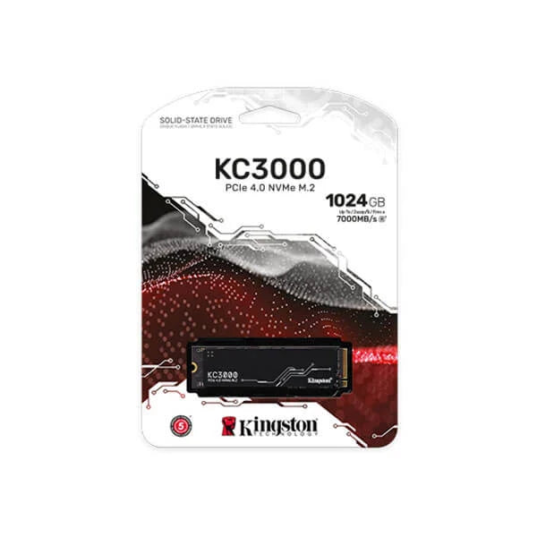 KINGSTON KC3000 1TB M.2 NVME Gen4 Internal Solid State Drive ( SSD ) - Byte Baazar