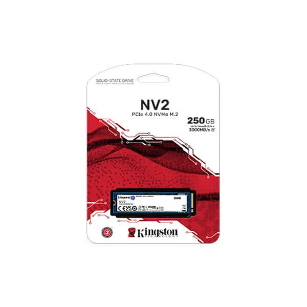 KINGSTON NV2 250GB M.2 NVME Gen4 Internal Solid State Drive ( SSD ) - Byte Baazar