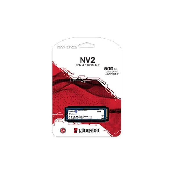 KINGSTON NV2 500GB M.2 NVME Gen4 Internal Solid State Drive ( SSD ) - Byte Baazar