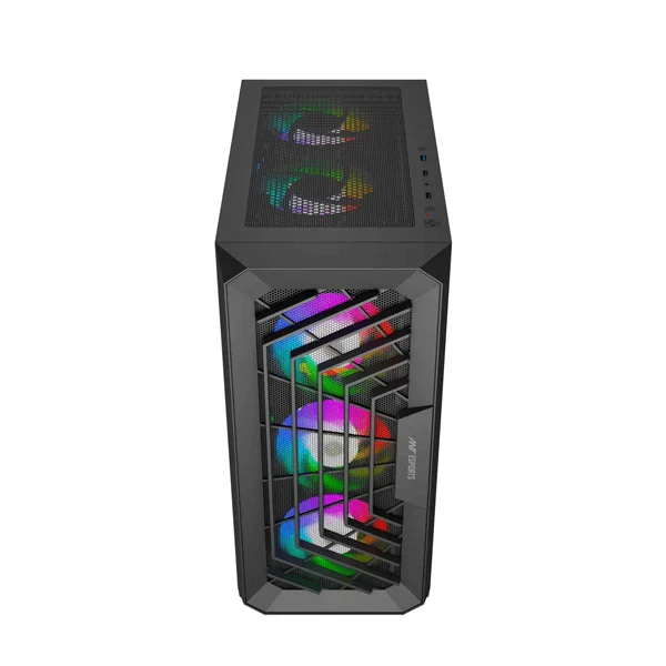 ANT ESPORTS SX5 ARGB ATX Mid Tower Cabinet (Black) - Byte Baazar