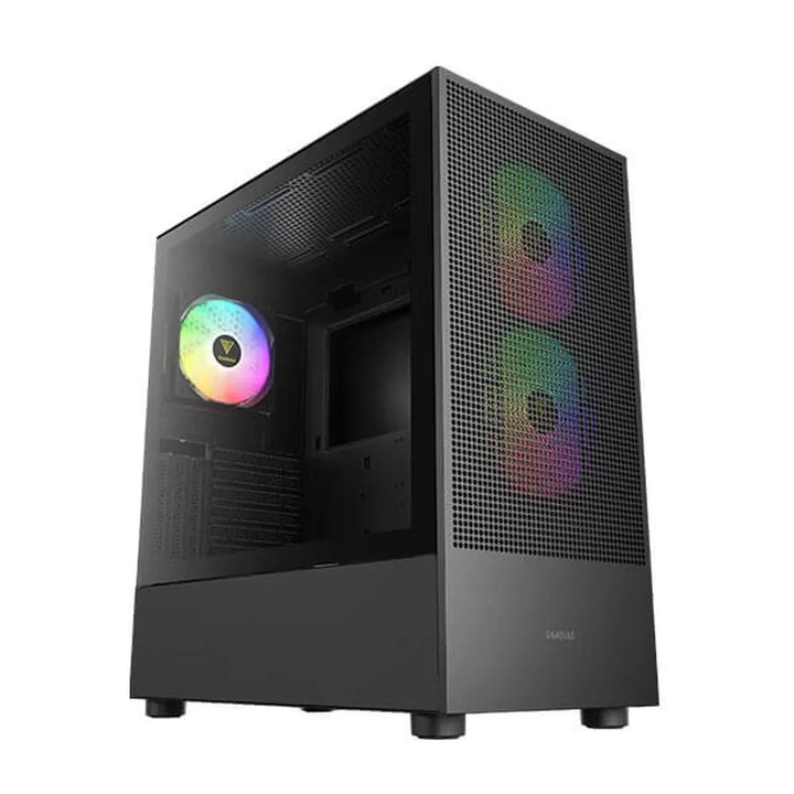 GAMDIAS Talos E3 Mesh Elite ARGB EATX Mid Tower Cabinet ( Black ) - Byte Baazar