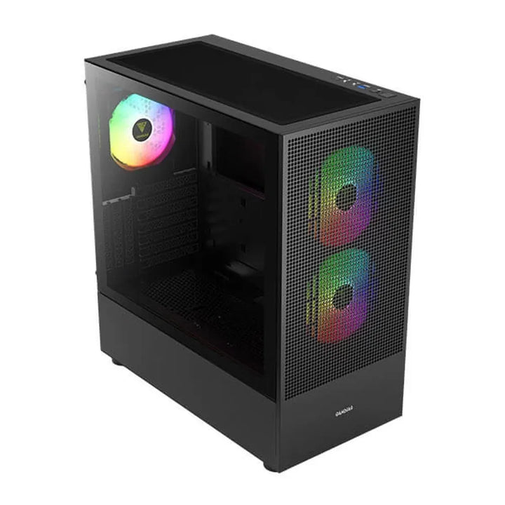 GAMDIAS Talos E3 Mesh Elite ARGB EATX Mid Tower Cabinet ( Black ) - Byte Baazar