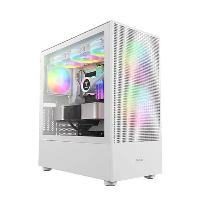 GAMDIAS Talos E3 Mesh Elite ARGB EATX Mid Tower Cabinet ( White ) - Byte Baazar