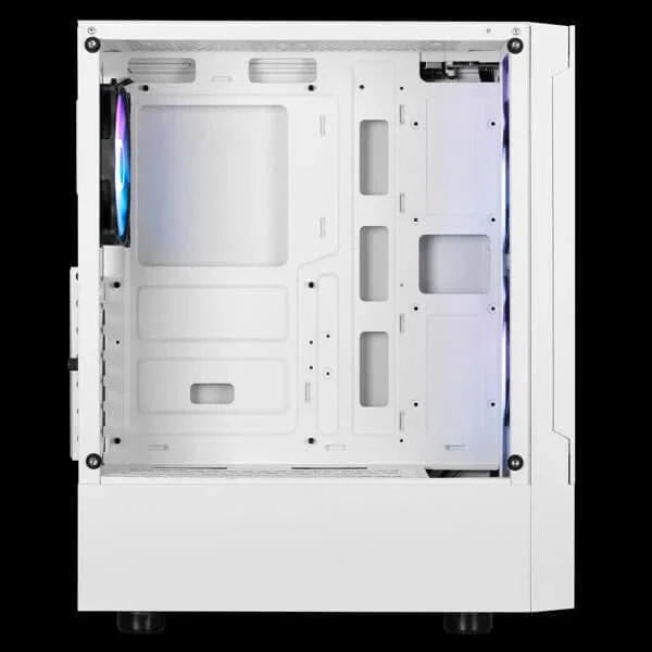 GAMDIAS Talos E3 Mesh ARGB ATX Mid Tower Cabinet (White) - Byte Baazar