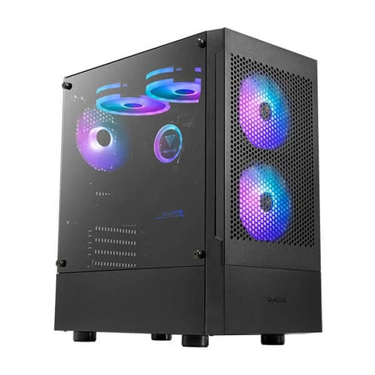 GAMDIAS Talos E3 Mesh ARGB ATX Mid Tower Cabinet (Black) - Byte Baazar