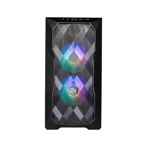 COOLER MASTER TD300 Mesh ARGB MATX Mini Tower Cabinet (Black) - Byte Baazar