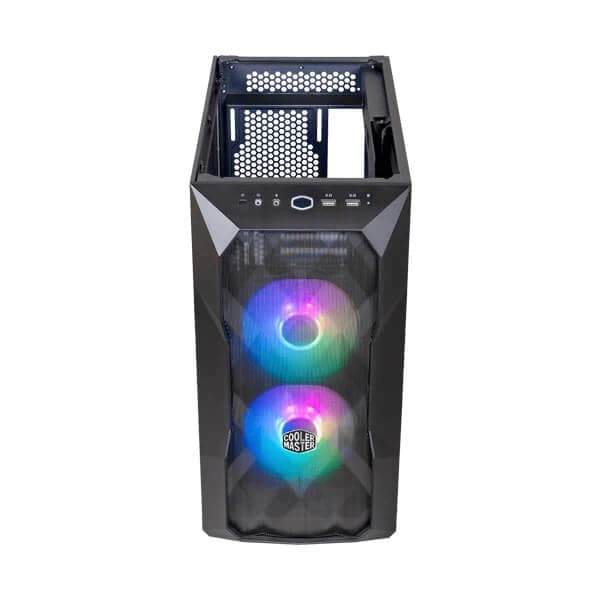 COOLER MASTER TD300 Mesh ARGB MATX Mini Tower Cabinet (Black) - Byte Baazar