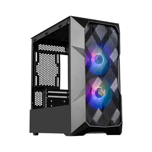 COOLER MASTER TD300 Mesh ARGB MATX Mini Tower Cabinet (Black) - Byte Baazar