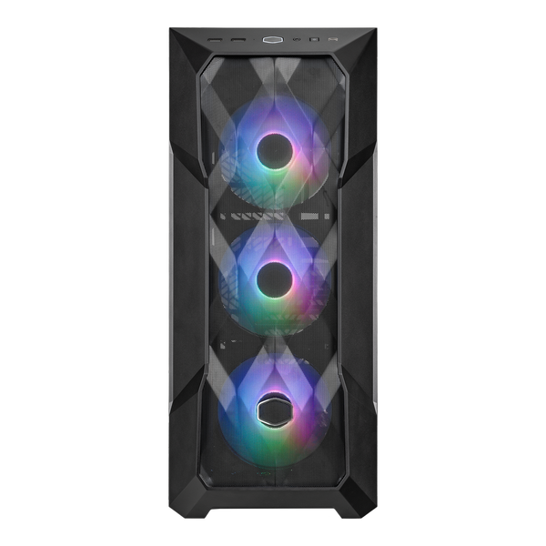 COOLER MASTER Masterbox TD500 Mesh V2 EATX Mid Tower Cabinet (Black) - Byte Baazar