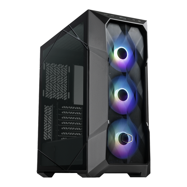 COOLER MASTER Masterbox TD500 Mesh V2 EATX Mid Tower Cabinet (Black) - Byte Baazar